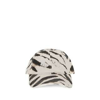Ganni Multicolor Cotton Cap (Baseball Hat)
