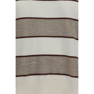 Brunello Cucinelli Beige Wool Oves Aries Sweatshirt