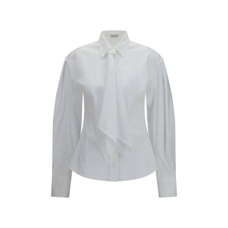 Brunello Cucinelli White Cotton Dress Shirt