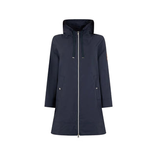 Herno Blue Elastane Coat