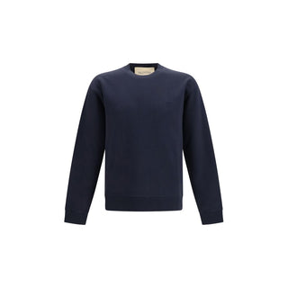 Valentino Blue Cotton Sweatshirt