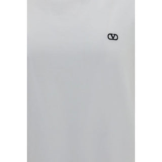 Valentino White Cotton T-Shirt
