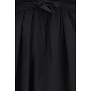 Ganni Black Cotton Casual Dress
