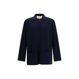 Valentino Blue Wool Oves Aries Cardigan