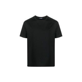 Herno Black Cotton T-Shirt