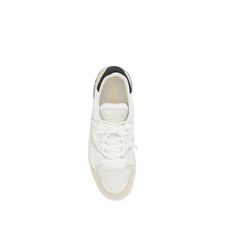 Axel Arigato White Calf Leather Bos Taurus Athletic Sneakers