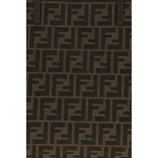 Fendi Brown Fabric Shoulder Bag