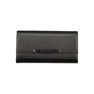 Valentino Black Polyurethane Women's Wallet