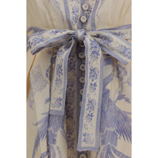 Zimmermann Multicolor Linen Casual Dress