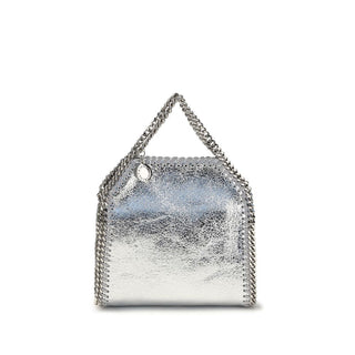 Stella McCartney Silver Polyester Shoulder Bag