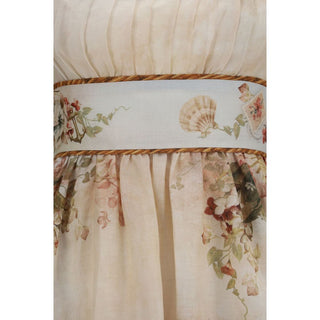 Zimmermann Beige Linen Casual Dress