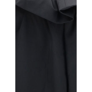 Khaite Black Wool Oves Aries Casual Pants