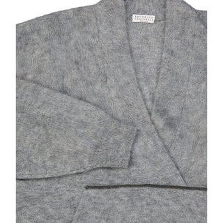 Brunello Cucinelli Gray Wool Sweatshirt