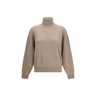 Brunello Cucinelli Brown Cashmere Turtleneck
