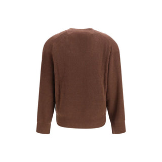 Brunello Cucinelli Cashmere Blend V-Neck Sweater