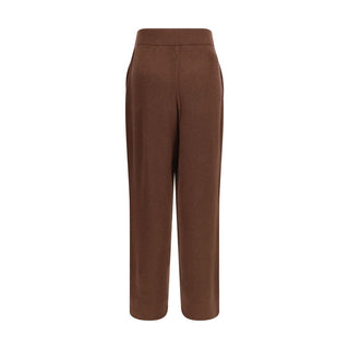 Brunello Cucinelli Cashmere Blend Wide-Leg Pants