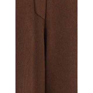 Brunello Cucinelli Cashmere Blend Wide-Leg Pants