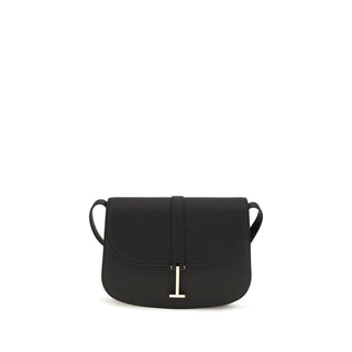 Tom Ford Black Calf Leather Bos Taurus Shoulder Bag