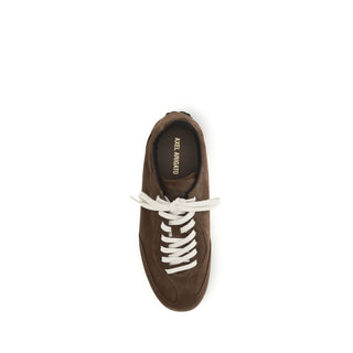 Axel Arigato Brown Calf Leather Bos Taurus Low Top Sneakers