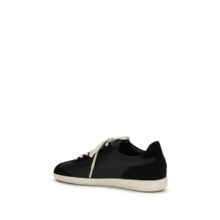 Axel Arigato Black Calf Leather Bos Taurus Athletic Sneakers