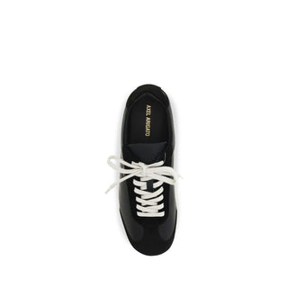 Axel Arigato Black Calf Leather Bos Taurus Athletic Sneakers