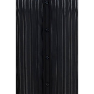 Gucci Black Silk Dress Shirt