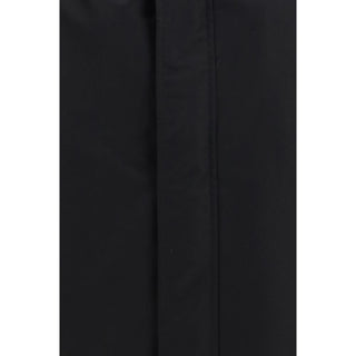 Gucci Black Cotton Full-Length Jacket