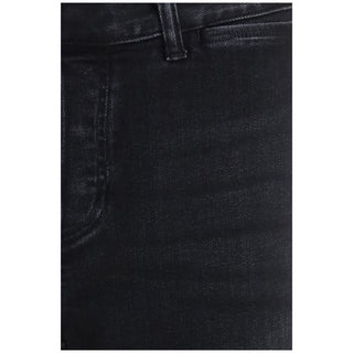 Gucci Black Cotton Flared Jeans