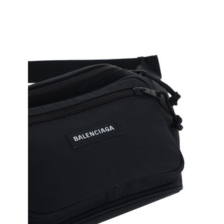 Balenciaga Black Polyester Clutch Bag