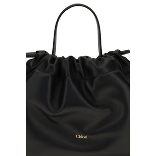 Chloé Black Lamb Ovis Aries Aries Shoulder Bag