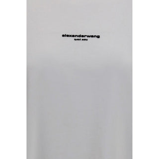 Alexander Wang White Cotton T-Shirt