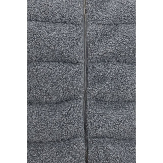 Herno Gray Polyester Sleeveless Jacket