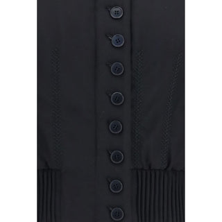 Alexander McQueen Black Polyester Bomber