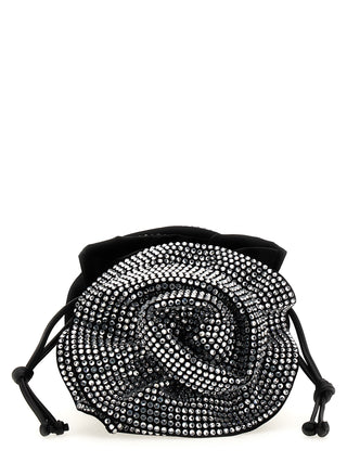 Magda Butrym Black Viscose Crossbody Bag