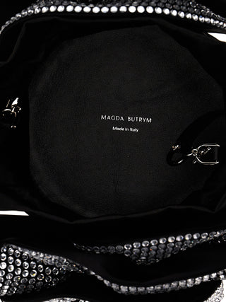 Magda Butrym Black Viscose Crossbody Bag