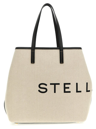 Stella McCartney Beige Cotton Tote Bag