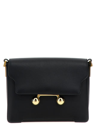 Marni Black Calfskin Shoulder Bag