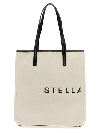 Stella McCartney Beige Cotton Tote Bag