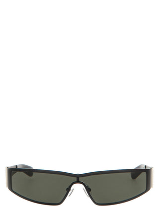 Alexander McQueen Black Acetate Sunglasses
