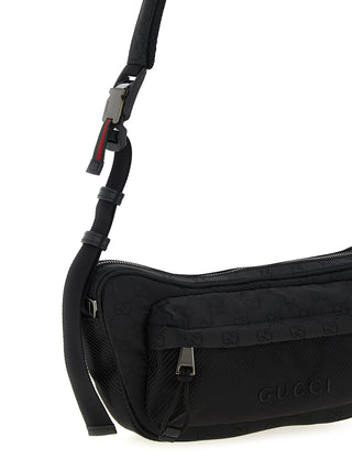 Gucci Black Polyester Crossbody Bag