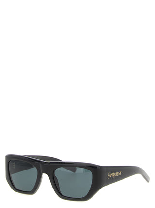 Saint Laurent Black Acetate Sunglasses
