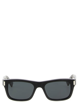 Saint Laurent Black Acetate Sunglasses