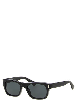 Saint Laurent Black Acetate Sunglasses