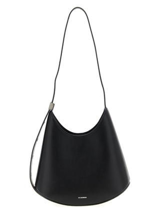 Jil Sander Black Bovine Leather Shoulder Bag