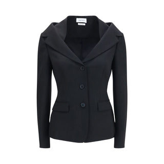 Alexander McQueen Black Wool Oves Aries Full-Length Jacket