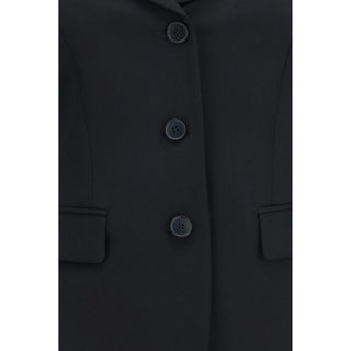 Alexander McQueen Black Wool Oves Aries Full-Length Jacket