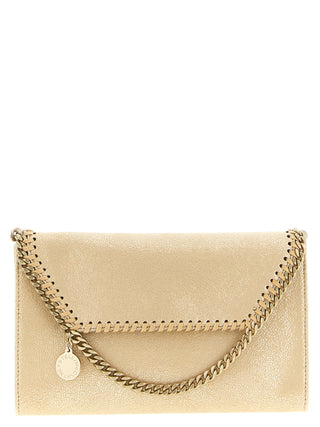 Stella McCartney Gold Polyester Cardholder