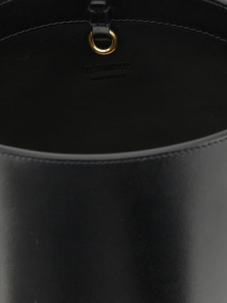 Jil Sander Black Calfskin Shoulder Bag