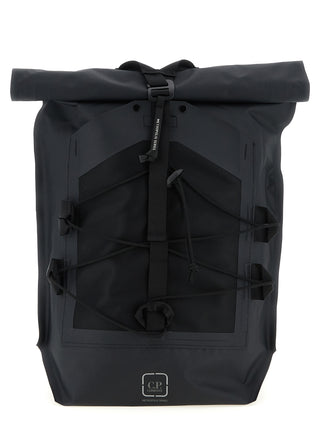 C.P. Company Black Polyamide Backpack