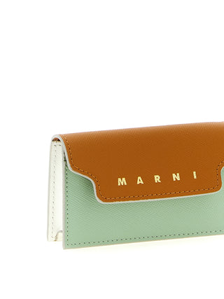 Marni Multicolor Calfskin Cardholder
